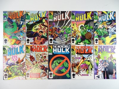 Lot 326 - INCREDIBLE HULK #300, 301, 302, 303, 305, 306,...