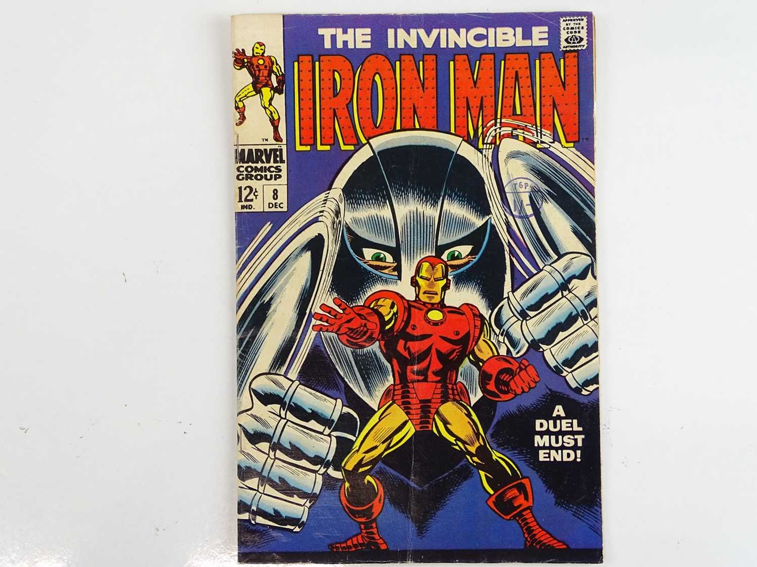 Lot 45 - IRON MAN #8 (1968 - MARVEL - UK Cover Price) -...
