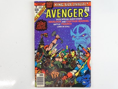 Lot 50 - AVENGERS KING-SIZE ANNUAL #7 - (1977 - MARVEL)...