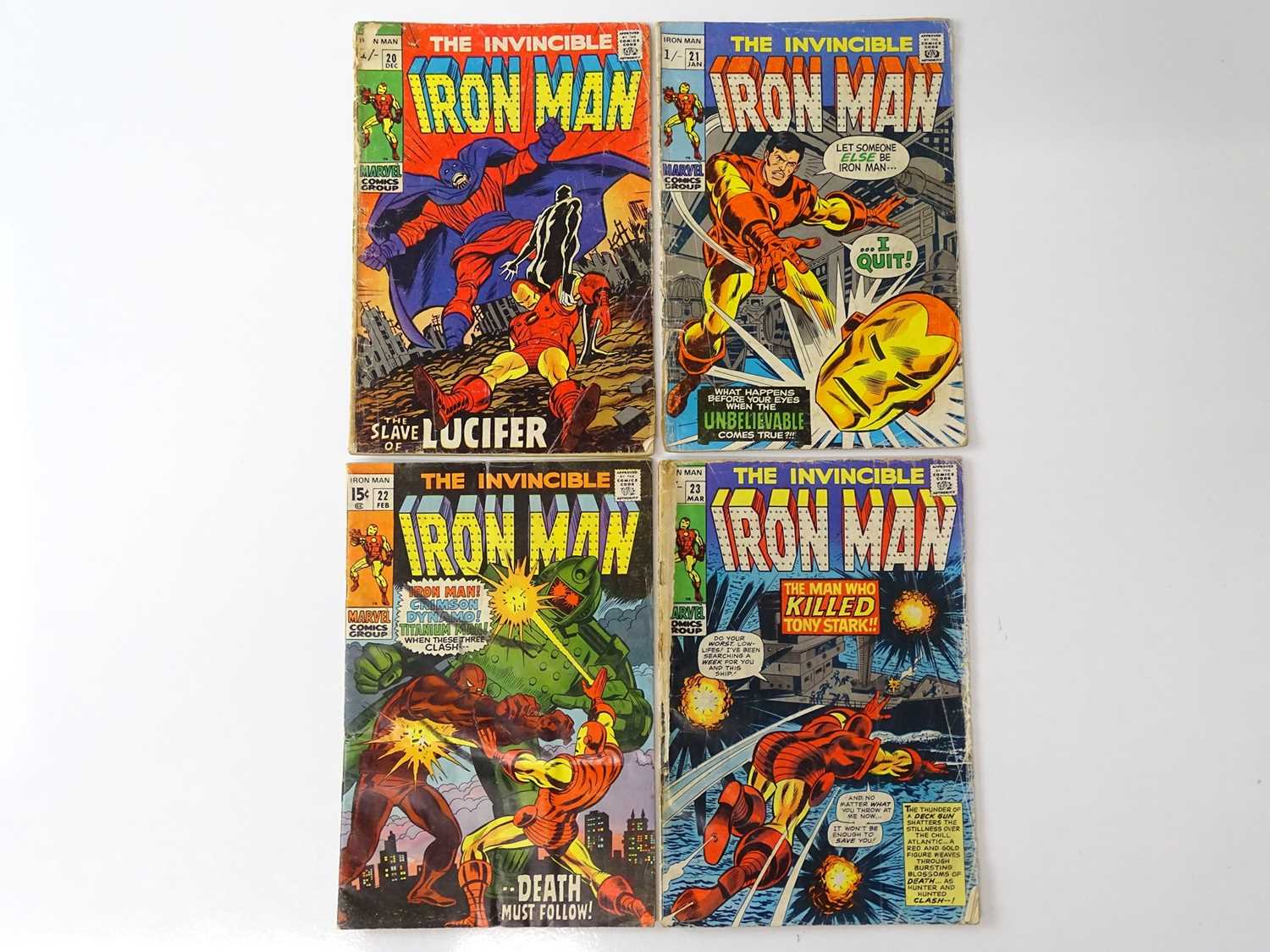Lot 51 - IRON MAN #20, 21, 22, 23 - (4 in Lot) -...
