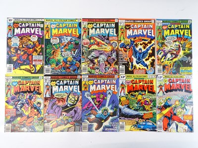 Lot 551 - CAPTAIN MARVEL #45, 46, 47, 53, 54, 55, 56, 58,...