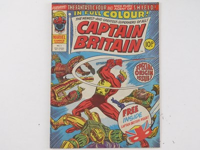 Lot 554 - CAPTAIN BRITAIN #1 - (1976 - BRITISH/MARVEL -...