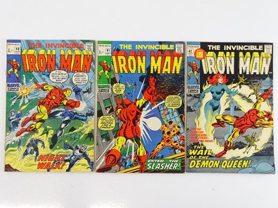 Lot 56 - IRON MAN #40, 41, 42 - (3 in Lot) - (1971 -...
