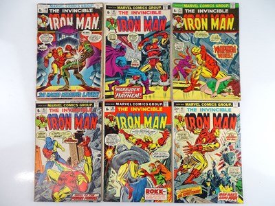 Lot 59 - IRON MAN #60, 61, 62, 63, 64, 65 - (6 in Lot) -...