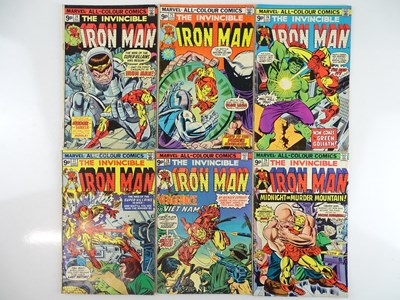 Lot 61 - IRON MAN #74, 75, 76, 77, 78, 79 - (6 in Lot) -...