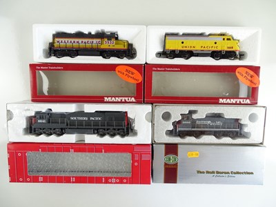 Lot 49 - A group of American Outline diesel locomotives...