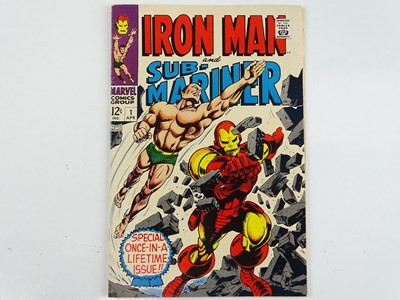 Lot 9 - IRON MAN & SUB-MARINER #1 - (1968 - MARVEL) -...