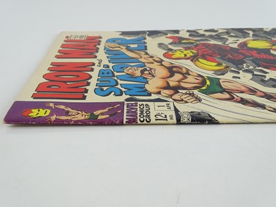 Lot 9 - IRON MAN & SUB-MARINER #1 - (1968 - MARVEL) -...