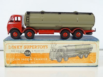Lot 115 - A DINKY Supertoys 504 Foden 14 Ton Tanker -...