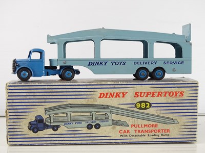 Lot 134 - A DINKY Supertoys 982 Pullmore Car Transporter...