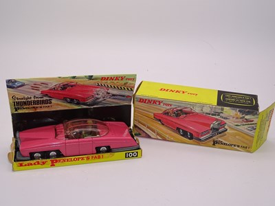 Lot 135 - A DINKY Toys 100 Lady Penelope's FAB1 - G/VG...