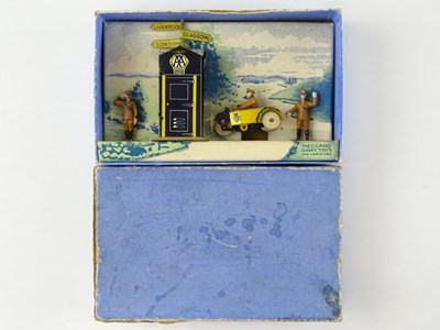 Lot 174 - A DINKY Toys pre-war 44 AA Gift Set comprising...