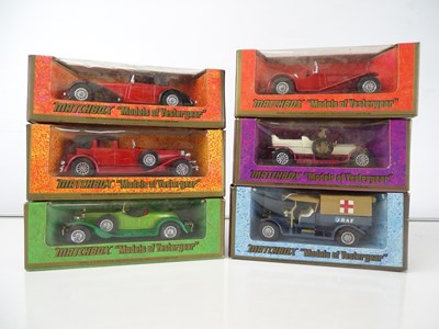 Lot 197 - A small mixed group of MATCHBOX Models of...