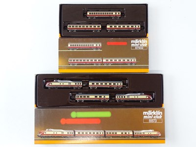 Lot 289 - A MARKLIN Z Gauge German Outline 8873 VT11.5...
