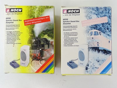 Lot 340 - A pair of NOCH Synchro Sound Boxes for DC...