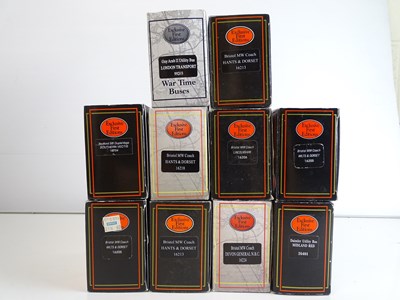 Lot 35 - A mixed group of 1:76 scale buses by EFE in...