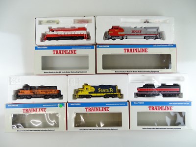 Lot 52 - A group of American Outline diesel locomotives...