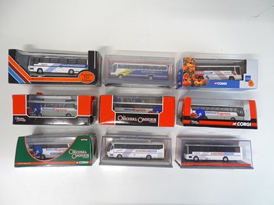 Lot 41 - A mixed group of CORGI OOC and EFE coaches in...