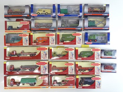 Lot 44 - A mixed group of LLEDO/CORGI TRACKSIDE van and...