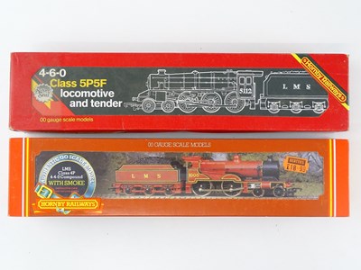 Lot 496 - A pair of HORNBY steam locomotives comprising...