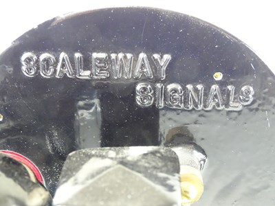 Lot 590 - A pair of SCALEWAY GWR ground shunt signals,...