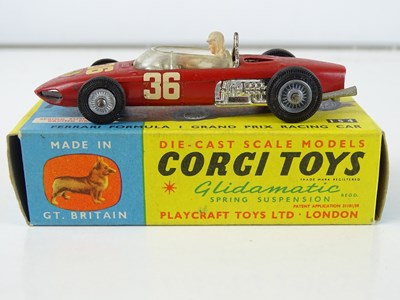 Lot 75 - A CORGI Toys 154 Ferrari Formula 1 Car - G...