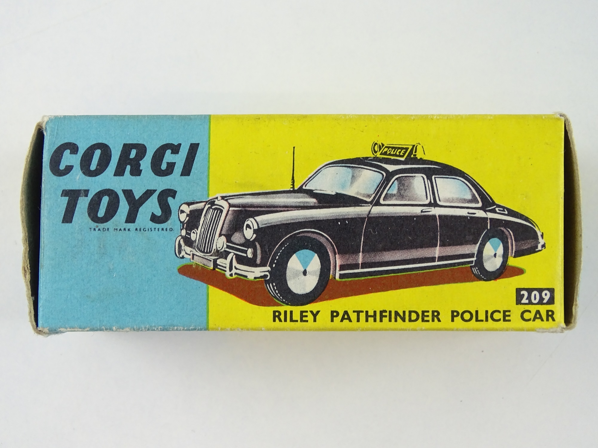 Lot 77 - A CORGI Toys 209 Riley Pathfinder Police car -