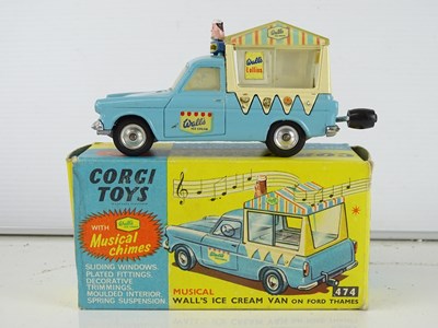 Lot 92 - A CORGI Toys 474 musical Walls Ice Cream Van -...