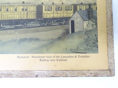 Lot 101 - A pair of carriage prints (26" x 11") by...