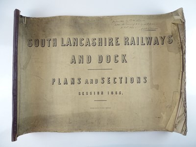 Lot 102 - A large format plans book (30" x 20") of the...