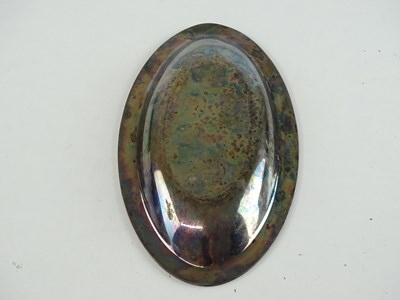 Lot 125 - A pair of 'bonbon' silver plate dishes (8" x 4....