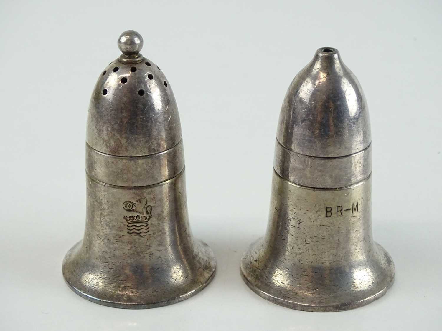 Lot 133 - A non matching BR silver plate Mappin & Webb...