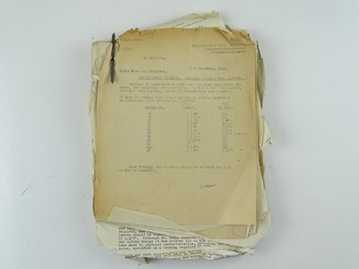 Lot 141 - A bundle of correspondence between the offices...