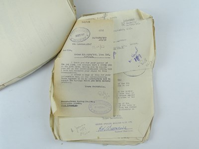 Lot 141 - A bundle of correspondence between the offices...