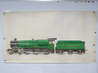 Lot 23 - A Hand painted picture of "Colston Hall " in...