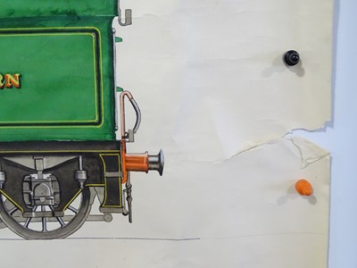Lot 23 - A Hand painted picture of "Colston Hall " in...