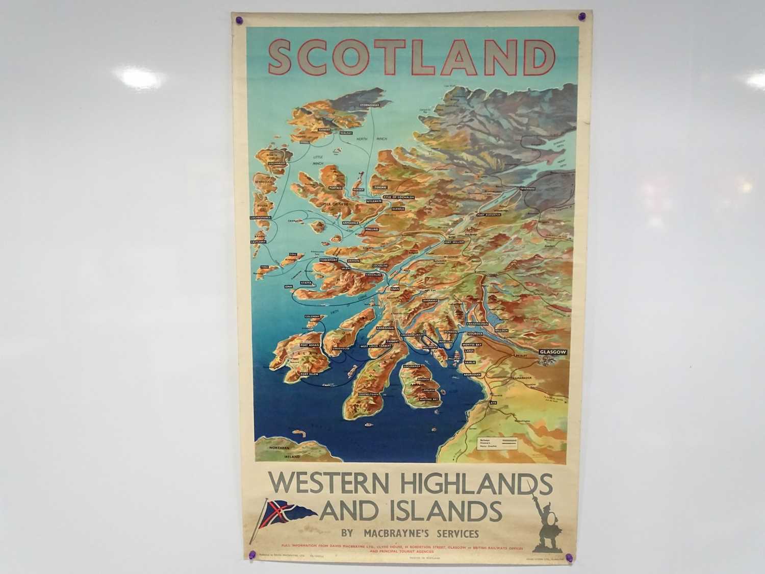 Lot 24 - A Macbrayne's Western Highlands and Islands...