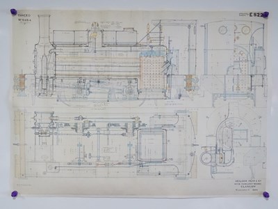 Lot 25 - Collection of blue prints/ scale drawings x10...