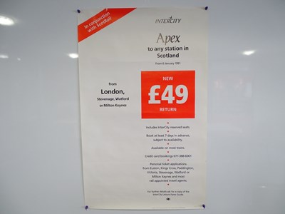 Lot 28 - A collection of railway related advertising...