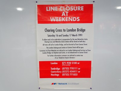 Lot 30 - A group of Network SouthEast Engineering Work...