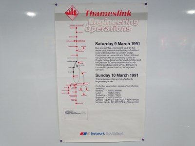 Lot 30 - A group of Network SouthEast Engineering Work...
