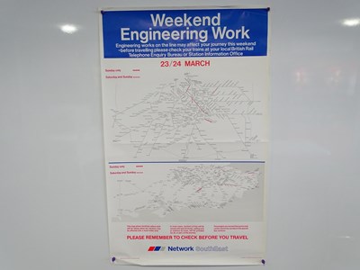 Lot 31 - A collection of railway related advertising...