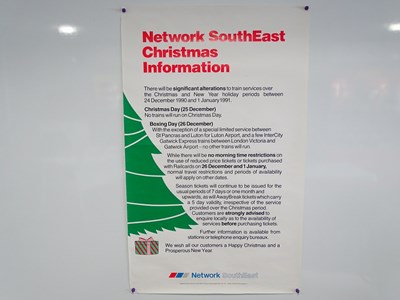 Lot 32 - A collection of railway related advertising...