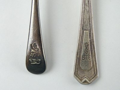Lot 42 - A selection of silver plate Railway related...