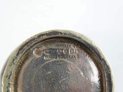 Lot 51 - A pair of silver plate sugar/bon bon dishes of...