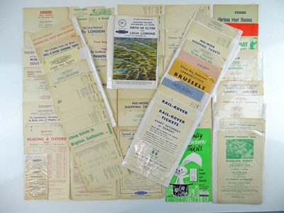 Lot 55 - A large quantity of British Railways excursion...