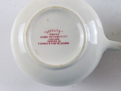 Lot 60 - A group of overseas railway ceramics...