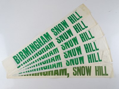 Lot 84 - A group of paper passenger carriage...