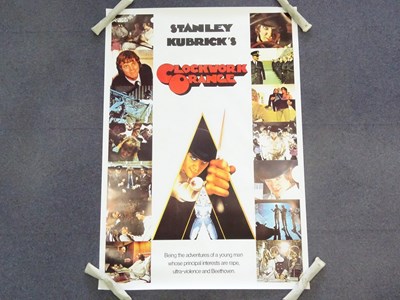 Lot 376 - A CLOCKWORK ORANGE (1972) - Commercial Poster -...