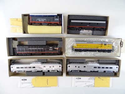 Lot 58 - A group of American Outline diesel locomotives...